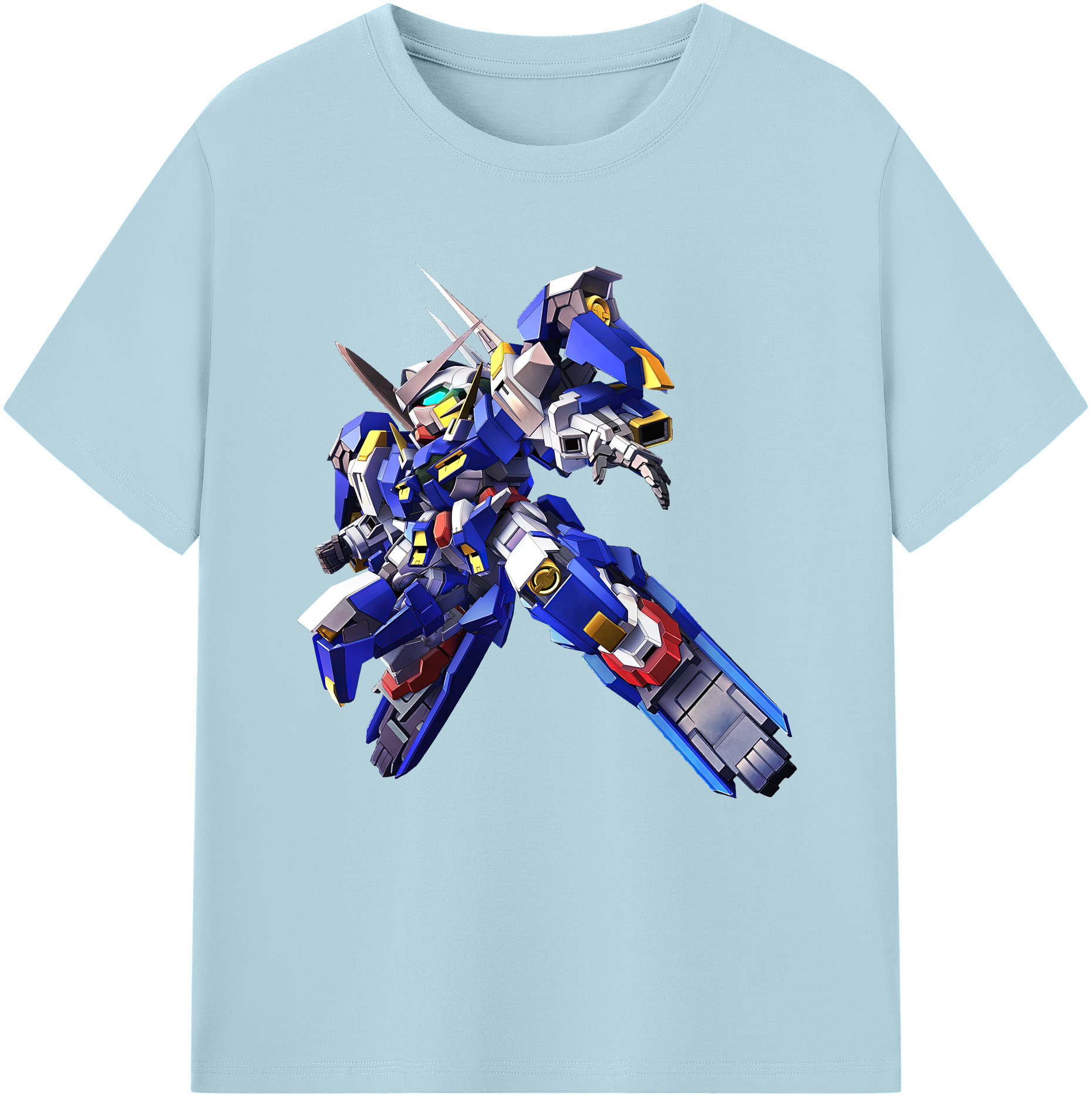 （画像用） 機動戦士ガンダム Mobile Suit Gundam 綿100％半袖Tシャツ（フロントプリント）